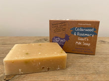 Load image into Gallery viewer, cyril&#39;s soap shed - cedarwood &amp; rosemary
